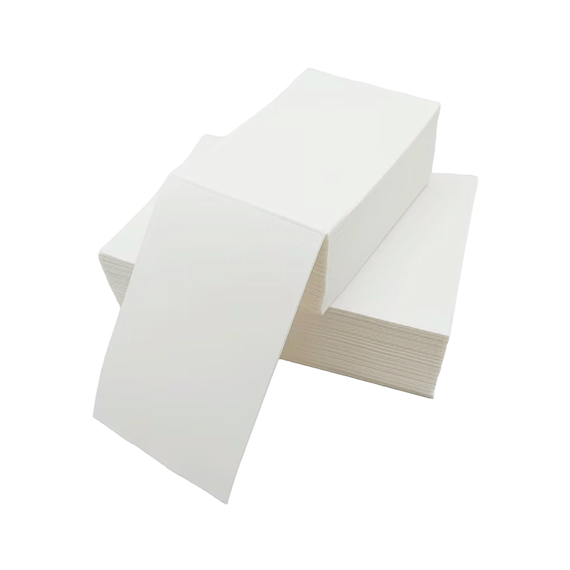 White/Blue Grid Thermal Tag Paper 100x150mm