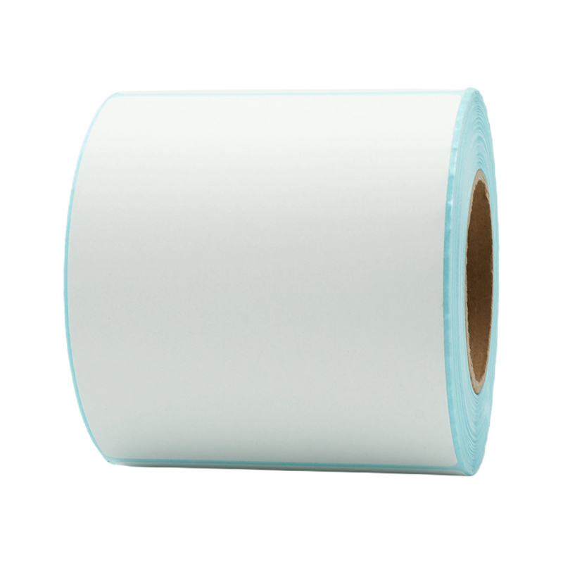 White/Blue Grid Thermal Tag Paper 100x75mm