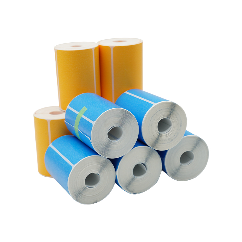 How can three-proof thermal label paper be protected from damage caused by oil and friction during logistics and transportation?